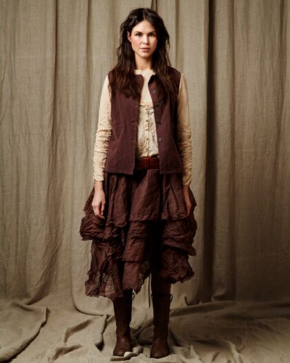 EWA I WALLA TINE SKIRT 22155 BURGUNDY