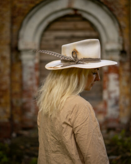 SHUMAHATS TEARDROP HAT |  BURNED