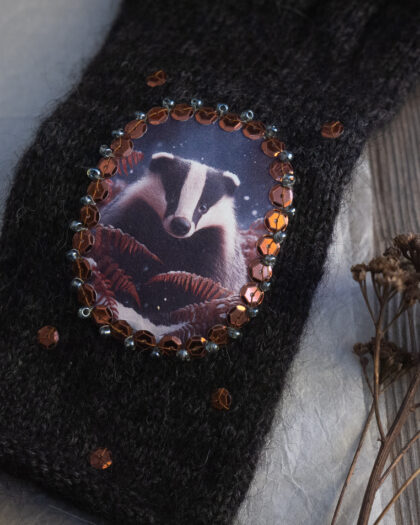 ANU KAELUSSOO / BLOEM KALEVI gloves BADGER