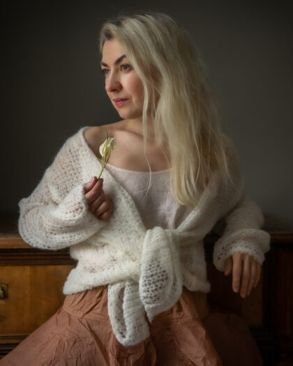 EWA I WALLA CARDIGAN FIDELI 44917 | CREAM