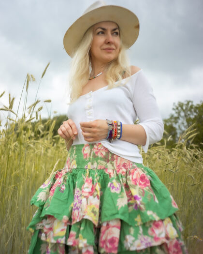 EWA I WALLA SKIRT OWENA 22181 | FLOWER PRINT