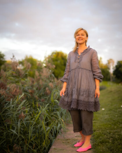 EWA I WALLA DRESS VANESSA 44946 | DIM GREY