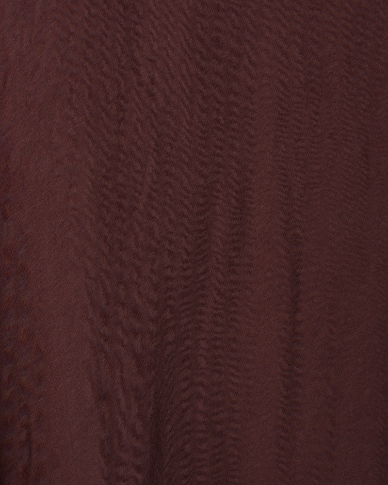 Tyra tee in dark mauve