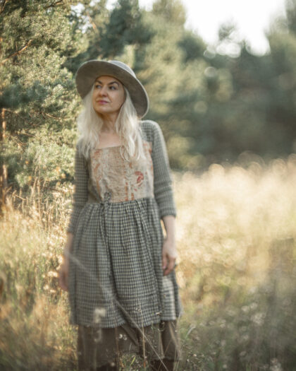 EWA I WALLA TUNIC TESS  | CHECKED COTTON