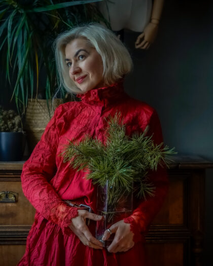 EWA I WALLA BLOUSE LYNN | RED