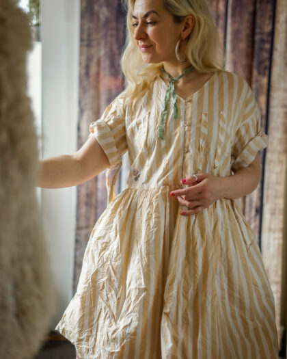 EWA I WALLA TUNIC MAGDALENA  | STRIPED COTTON