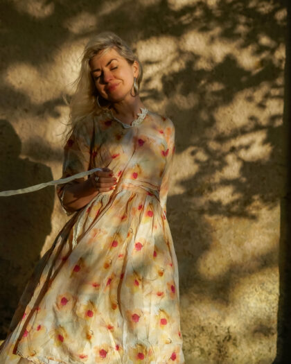 EWA I WALLA – EWA I WALLA DRESS LOUISE | FLOWER VOILE