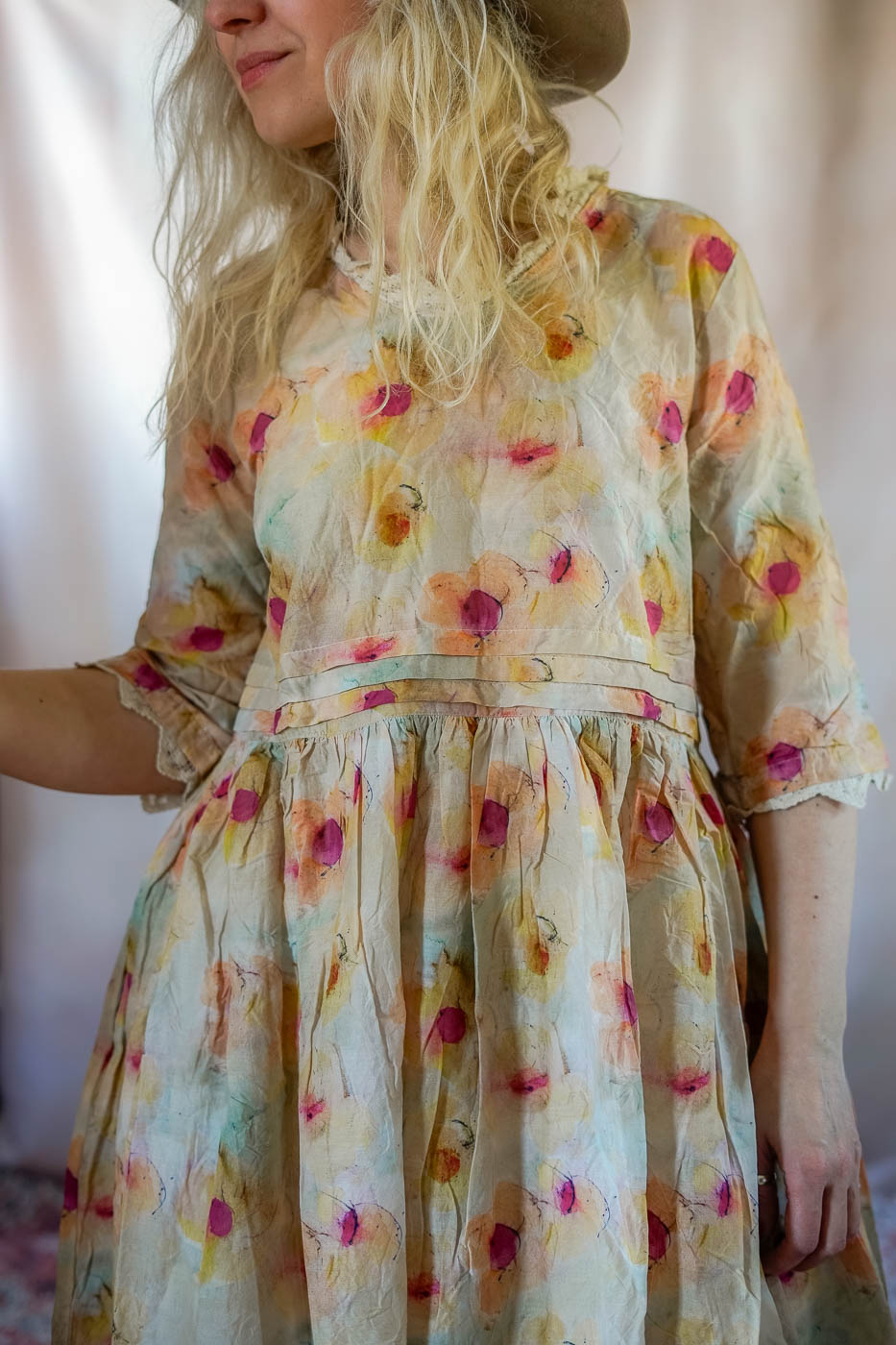 EWA I WALLA – EWA I WALLA DRESS LOUISE | FLOWER VOILE