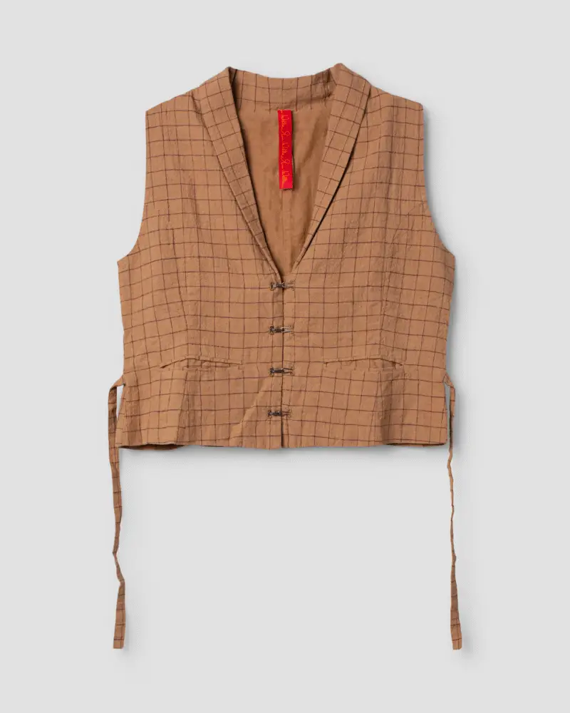 EWA I WALLA – EWA I WALLA VEST RIGMOR  | CINNAMON