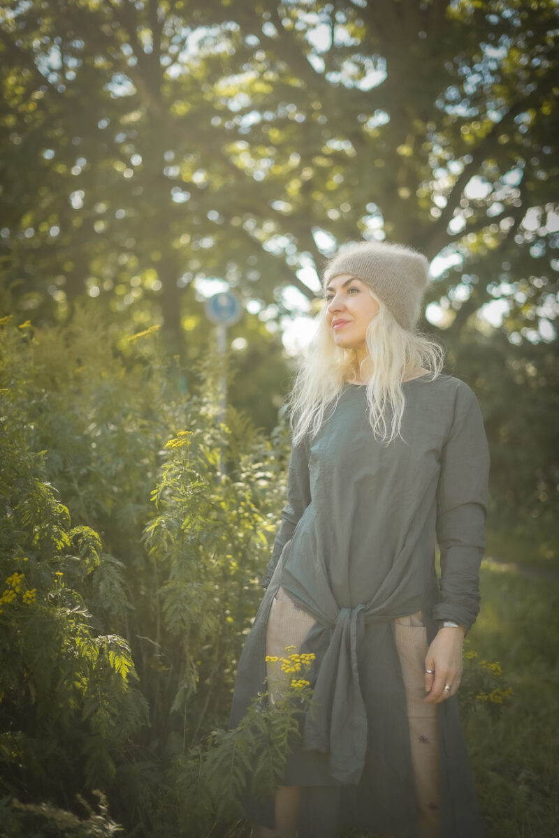 EWA I WALLA – EWA I WALLA BLOUSE MAGGI | FOREST GREEN