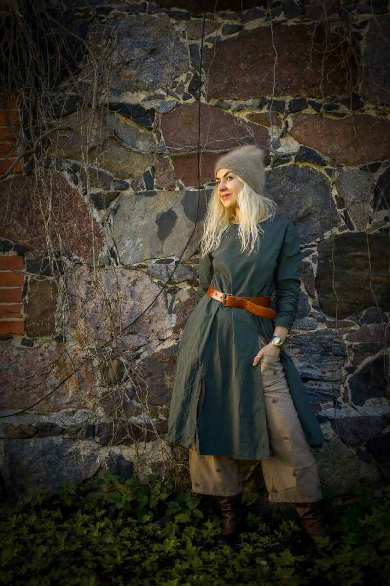 EWA I WALLA – EWA I WALLA BLOUSE MAGGI | FOREST GREEN