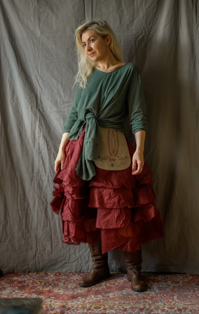 EWA I WALLA – EWA I WALLA TUNIC MARGRET  | FOREST GREEN