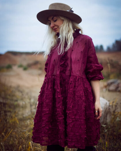 EWA I WALLA – EWA I WALLA TUNIC MILDRED | DARK PLUM