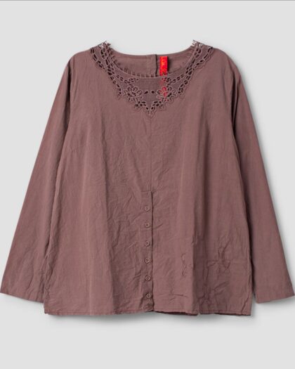 EWA I WALLA – EWA I WALLA BLOUSE LII | PEPPERCORN