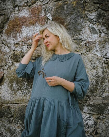 EWA I WALLA – EWA I WALLA DRESS LISE-LOTT | STORM BLUE