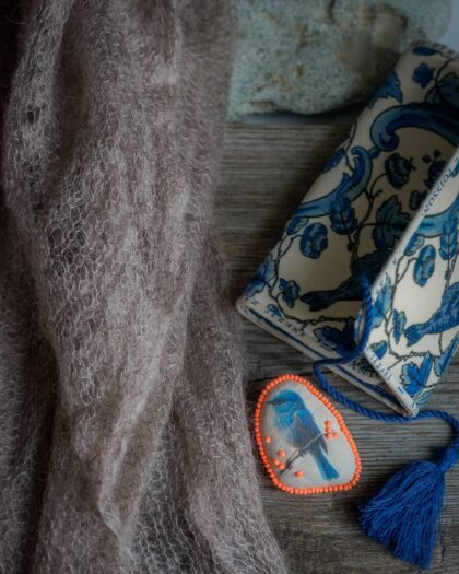 ANU KAELUSSOO / BLOEM KALEVI BLUEBIRD brooch