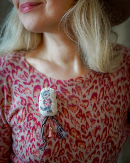 anu kaelussoo – ANU KAELUSSOO / BLOEM KALEVI Herbert brooch