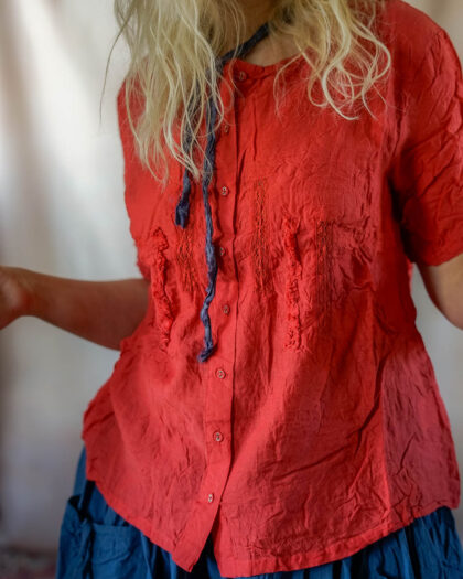 EWA I WALLA – EWA I WALLA BLOUSE GUN | ROSE