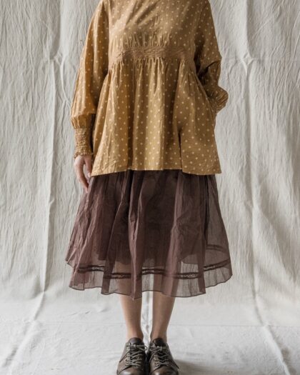 LES OURS BLOUSE HINA | POIS ROSE