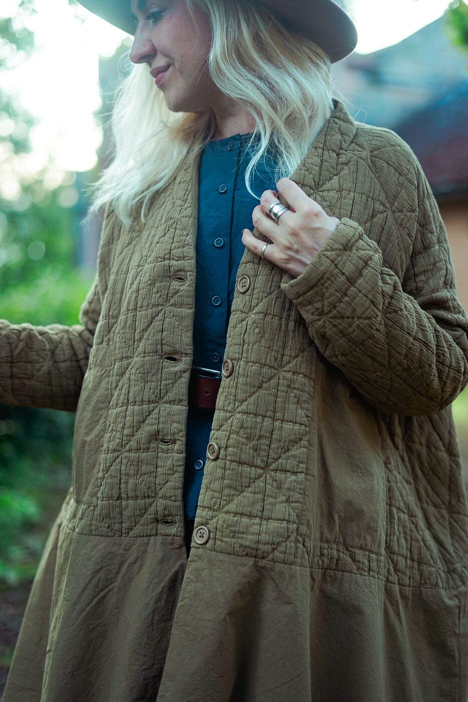 EWA I WALLA COAT YRSA | BUTTERNUT