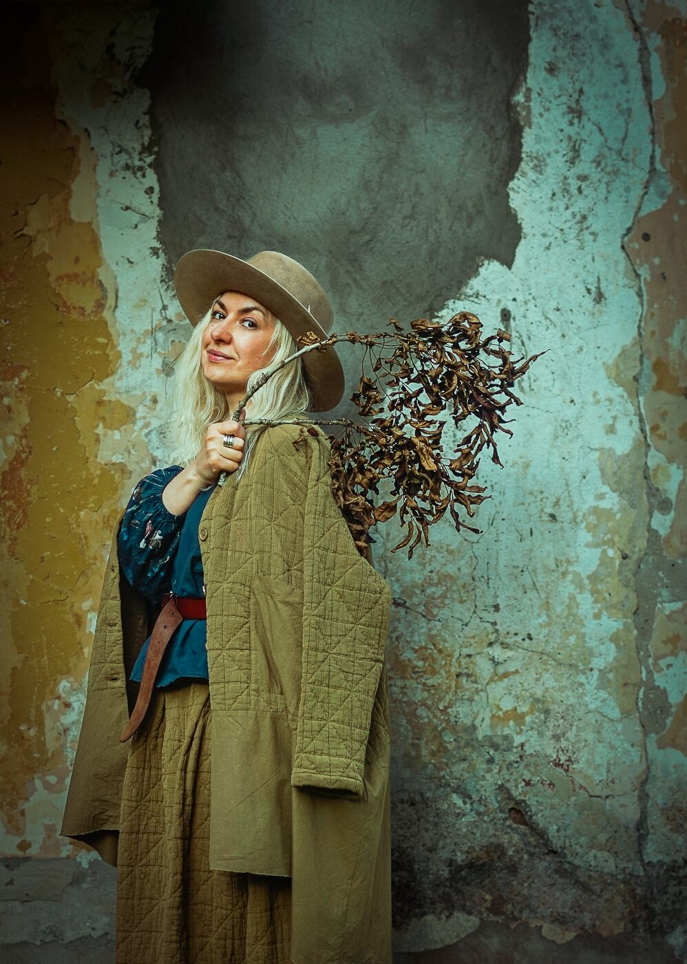 EWA I WALLA COAT YRSA | BUTTERNUT