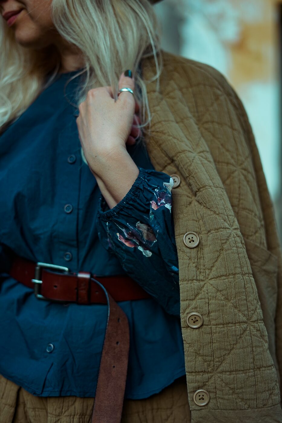 EWA I WALLA COAT YRSA | BUTTERNUT