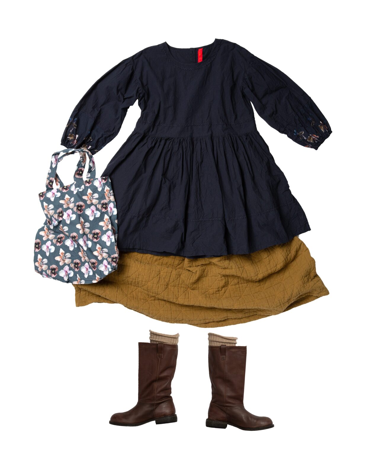 EWA I WALLA BAG CARRIE | FLOWER COTTON