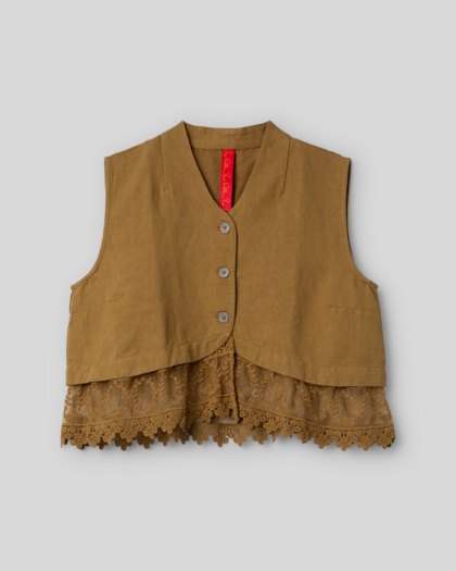 EWA I WALLA VEST OLIVIA | BUTTERNUT