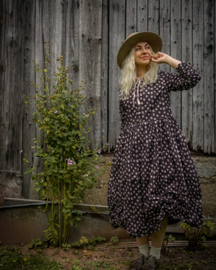 EWA I WALLA DRESS KLARA | BROWN