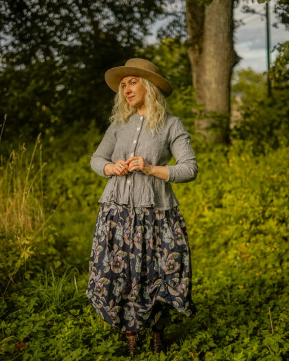 EWA I WALLA – EWA I WALLA SKIRT POLLY | COTTON FLOWER