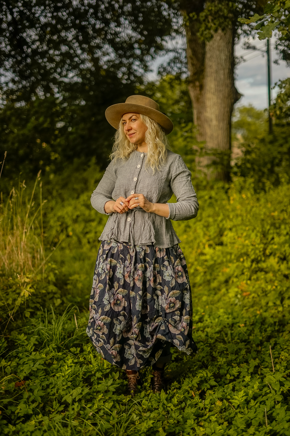 EWA I WALLA – EWA I WALLA SKIRT POLLY | COTTON FLOWER